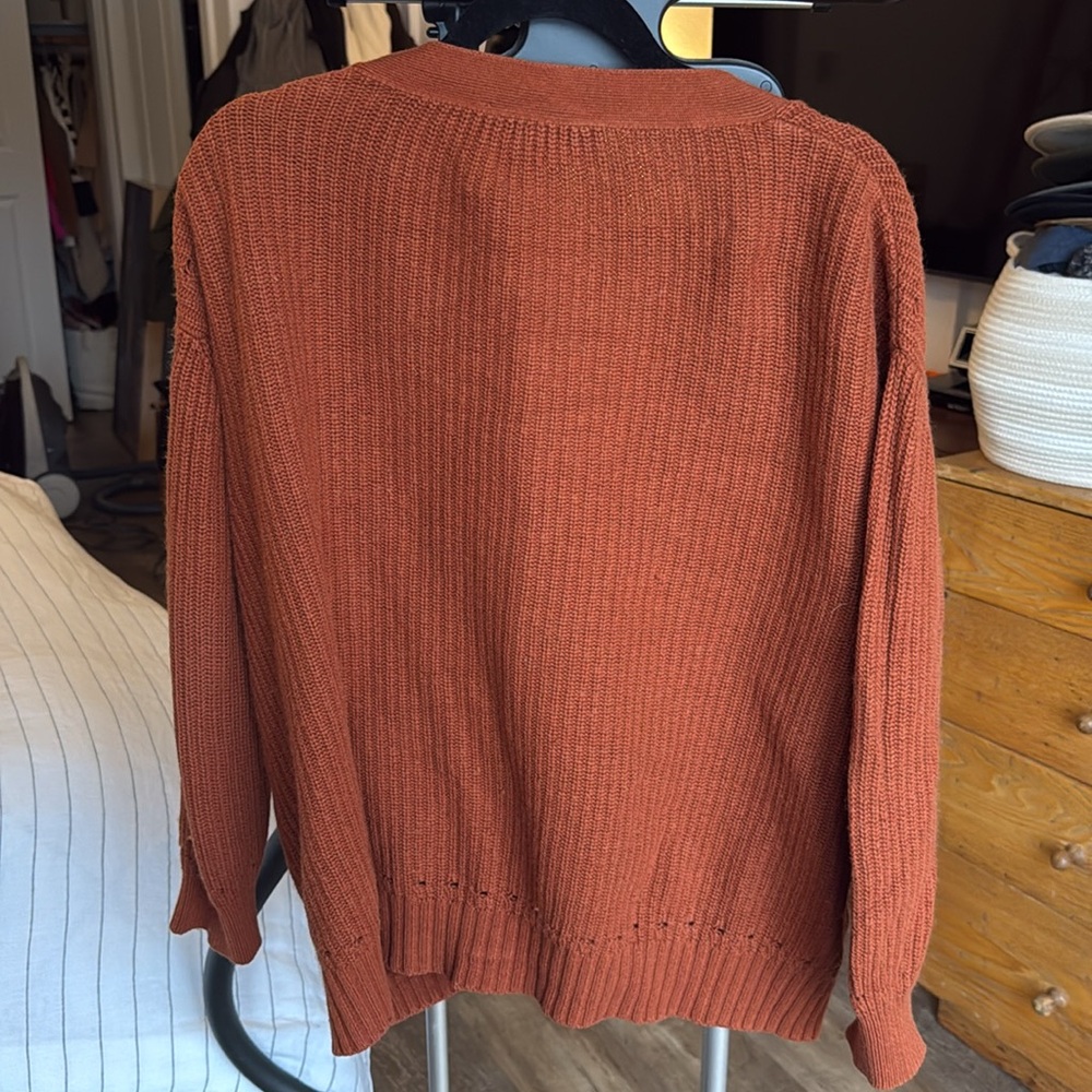 WVN Cotton and Wool Cardigan - Picture 6 of 8